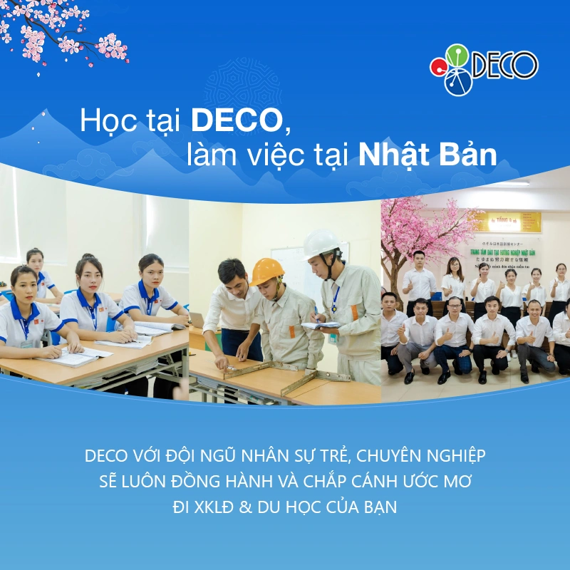 Chào mừng đến với Công ty XKLĐ DECO